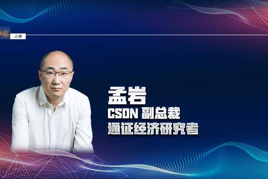 CSDN副总裁孟岩：通证经济带来新的协作模式|筱静观察